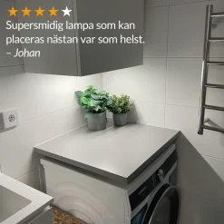 LEDVANCE Laddbar LED-list med rörelsesensor och skymningsrelä