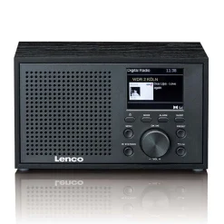 Lenco DAR-017BK DAB+ FM-radio med Bluetooth