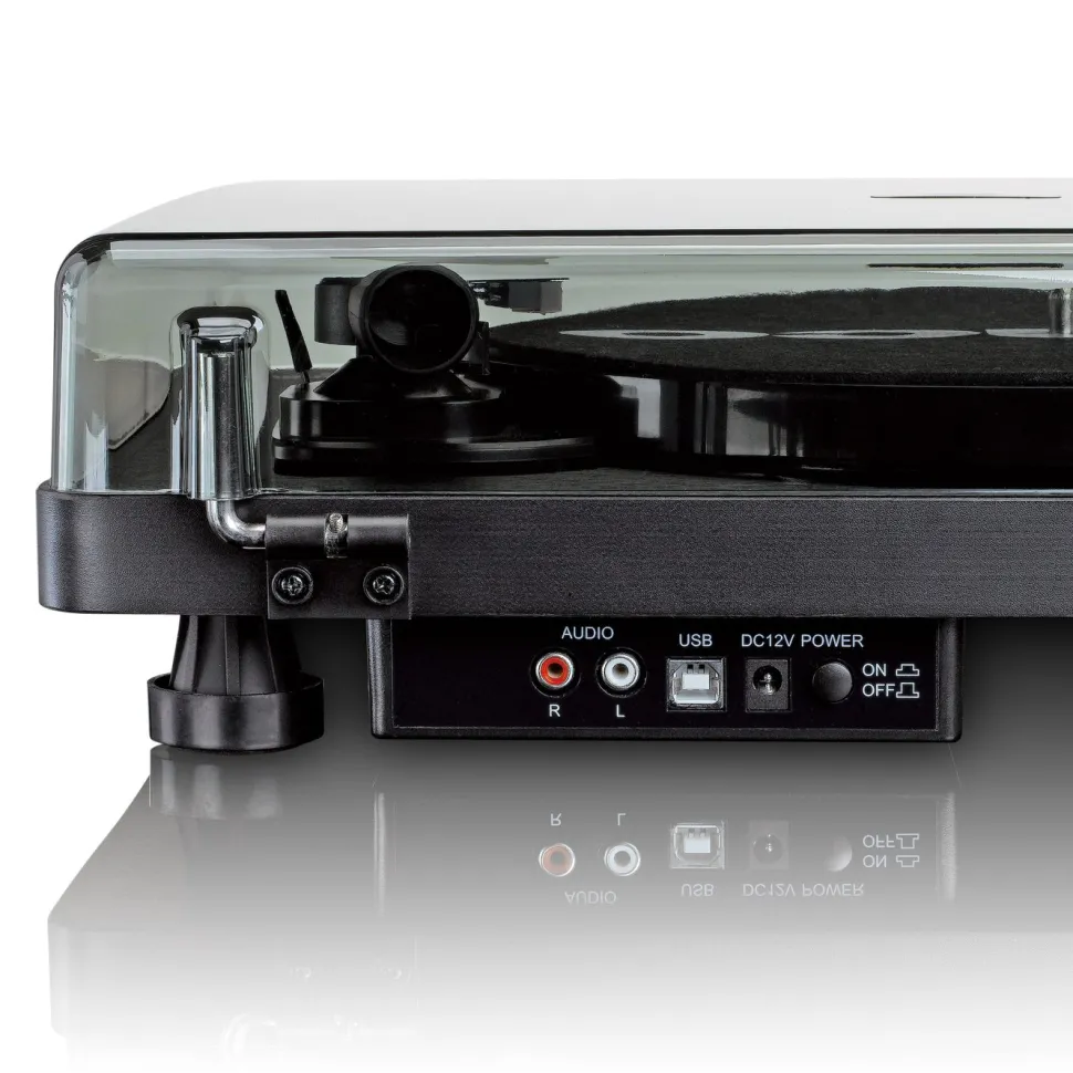 Lenco L-30BK skivspelare med USB-port