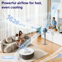 Levoit CirculAir Pedestal Fan golvfläkt