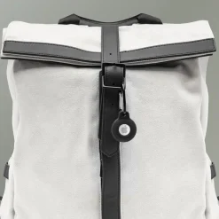 Linocell AirTag silikonfodral med karbinhake Svart