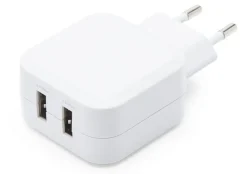 Linocell 4,8 A USB-laddare med två portar