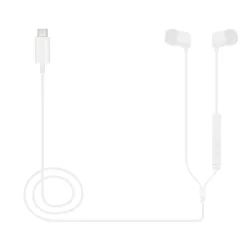Linocell Bullets USB-C-Hörlurar Vit