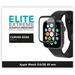Linocell Elite Extreme Curved Skärmskydd för Apple Watch Series 5, 6 och SE 40 mm
