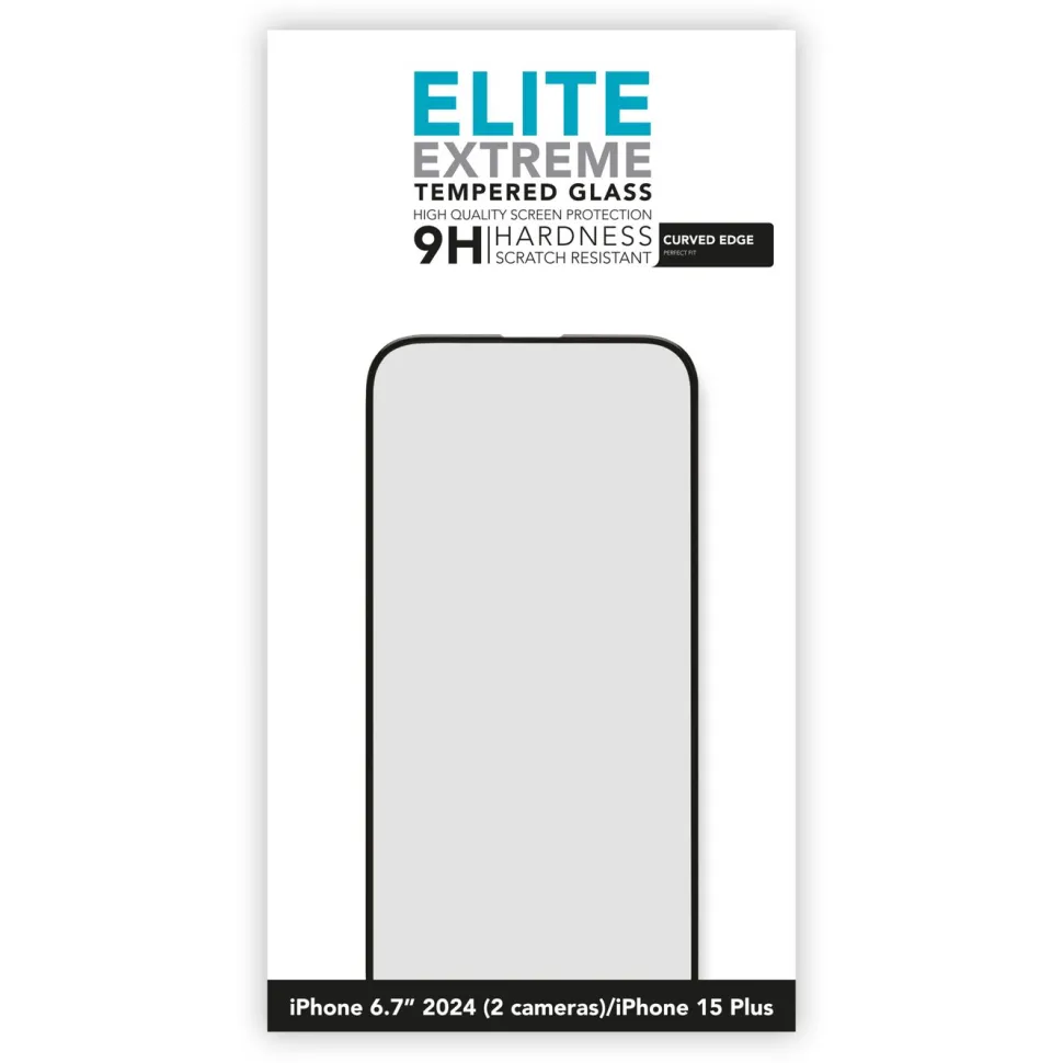 Linocell Elite Extreme Curved Skärmskydd för iPhone 16 Plus