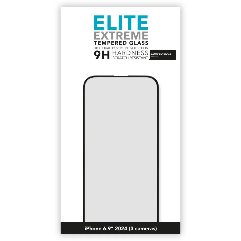 Linocell Elite Extreme Curved Skärmskydd för iPhone 16 Pro Max och 17 Pro Max
