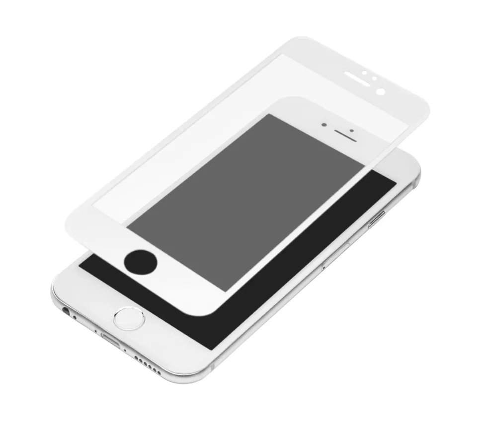 Linocell Elite Extreme Curved Skärmskydd för iPhone 6, 7 och 8 Plus Vit