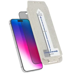 Linocell Elite Extreme Curved Privacy Skärmskydd för iPhone 16 Pro och 17