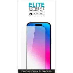 Linocell Elite Extreme Skärmskydd för iPhone 16 Pro, 17 och 17 Pro