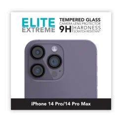 Linocell Elite Extreme Skydd för kameralinsen iPhone 14 Pro och Pro Max