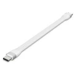 Linocell Flat USB-C-kabel 13 cm Vit