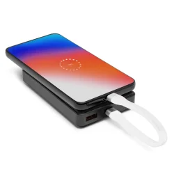 Linocell Flat USB-C-kabel 13 cm Vit