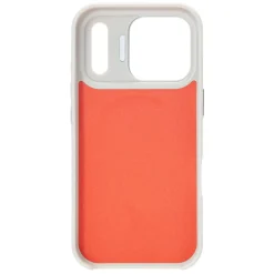 Linocell Flip Stand Case Mobilskal för iPhone 17 Pro Vit