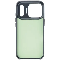 Linocell Flip Stand Case Mobilskal för iPhone 17 Pro Svart