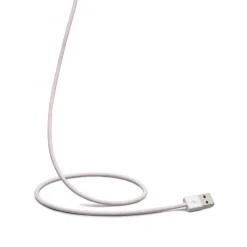 Linocell Flätad USB-A- till USB-C-kabel Rosa 1 m