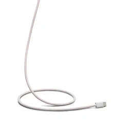 Linocell Flätad USB-A- till USB-C-kabel Rosa 1 m