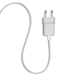 Linocell Flätad USB-C- till USB-C-kabel 60W Vit 2 m