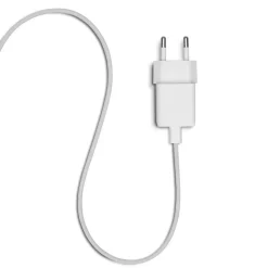 Linocell Flätad USB-C- till USB-C-kabel 60W Rosa 1 m