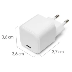 Linocell GaN-snabbladdare 65 W PD 3.2 med USB-C-port
