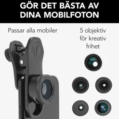 Linocell 5-i-1 Objektiv-kit mobilkamera