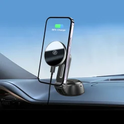 Linocell Magnetisk Mobilhållare för vindruta och laptop 15 W