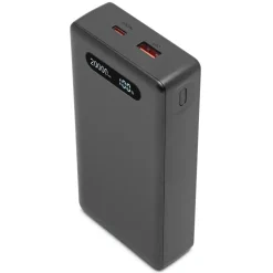 Linocell Powerbank 20000 mAh med 20W laddning Svart