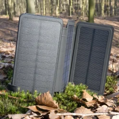 Linocell Powerbank med solcellsladdning 20 W 8000 mAh
