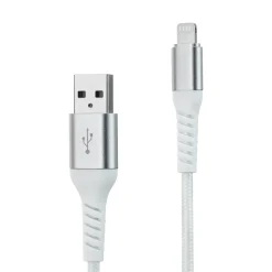 Linocell Premium Kevlar Lightning-kabel 2 m Vit