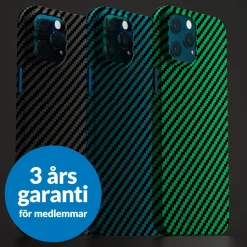 Linocell Premium Kevlar Tåligt skal för iPhone 12 Pro Max Grön