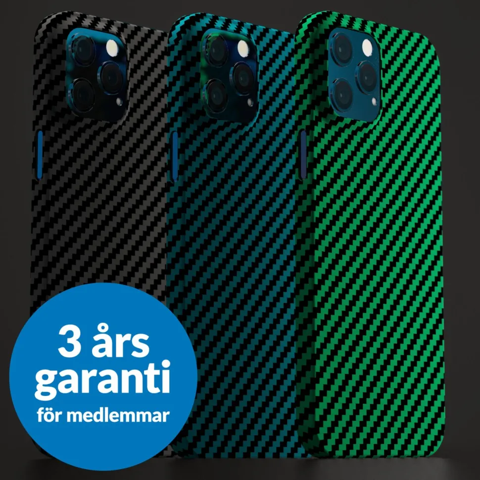 Linocell Premium Kevlar Tåligt skal för iPhone 12 Pro Max Grön