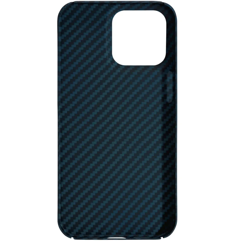 Linocell Premium Kevlar Tåligt skal för iPhone 13 Pro Blå