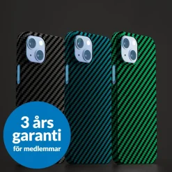 Linocell Premium Kevlar Tåligt skal för iPhone 13 Mini Blå