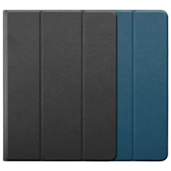 Linocell Premium Trifold Cover för iPad (7:e-9:e gen), Air (3:e gen), Pro (10,5 tum) Svart