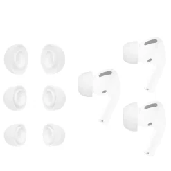 Linocell Öronpluggar för Airpods Pro (gen. 1, 2019 och gen. 2, 2022/2023)