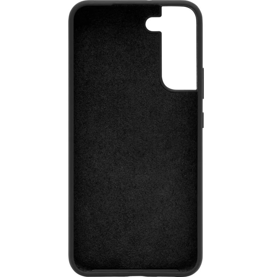 Linocell Rubber Case för Galaxy S22 Plus Svart