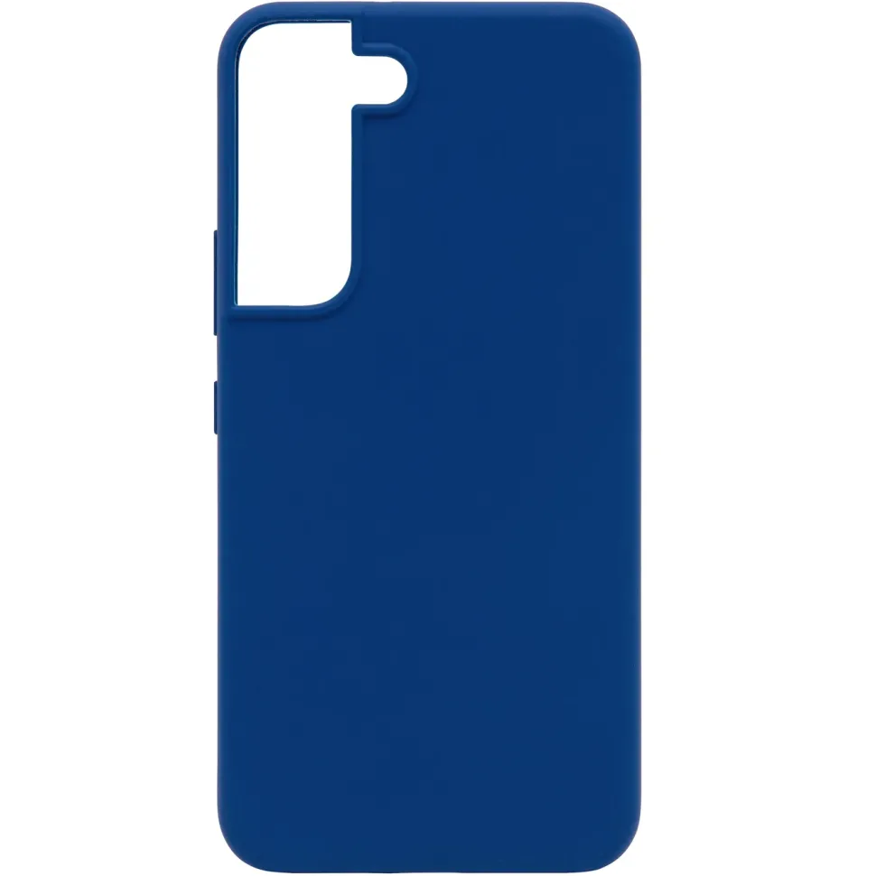 Linocell Rubber Case för Galaxy S22 Blå