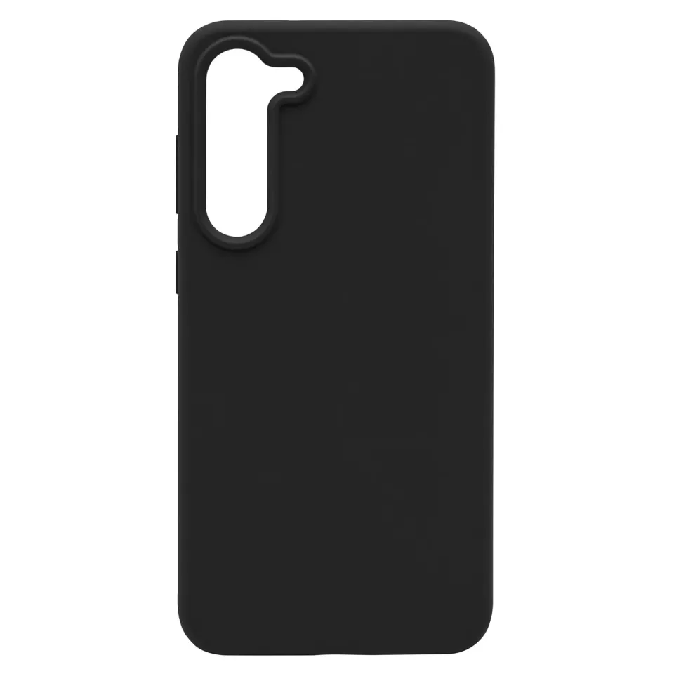 Linocell Rubber Case för Galaxy S23 Plus Svart