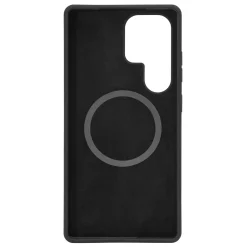 Linocell Rubber Case för Galaxy S25 Ultra Svart