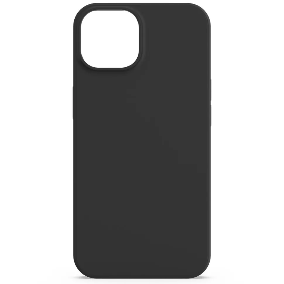 Linocell Rubber case för iPhone 13, 14 och 16e Svart
