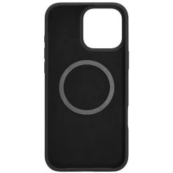 Linocell Rubber case för iPhone 16 Pro Max Svart