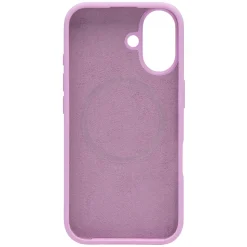 Linocell Rubber case för iPhone 16 Rosa
