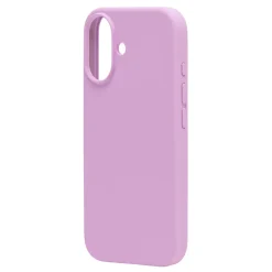 Linocell Rubber case för iPhone 16 Rosa