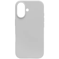 Linocell Rubber case för iPhone 16 Grå