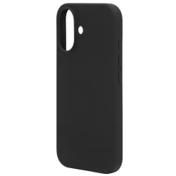 Linocell Rubber case för iPhone 16 Svart