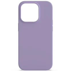 Linocell Rubber case för iPhone 14 Pro Lavendel