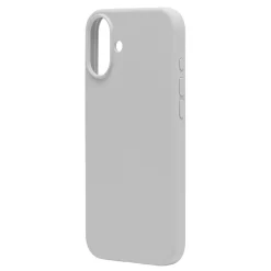 Linocell Rubber case för iPhone 16 Plus Grå