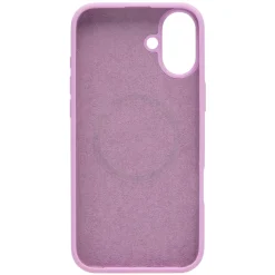 Linocell Rubber case för iPhone 16 Plus Rosa