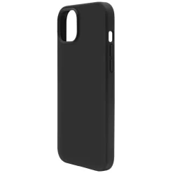 Linocell Rubber case för iPhone 15 Plus Svart
