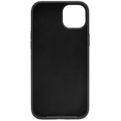 Linocell Rubber case för iPhone 15 Plus Svart