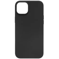 Linocell Rubber case för iPhone 15 Plus Svart